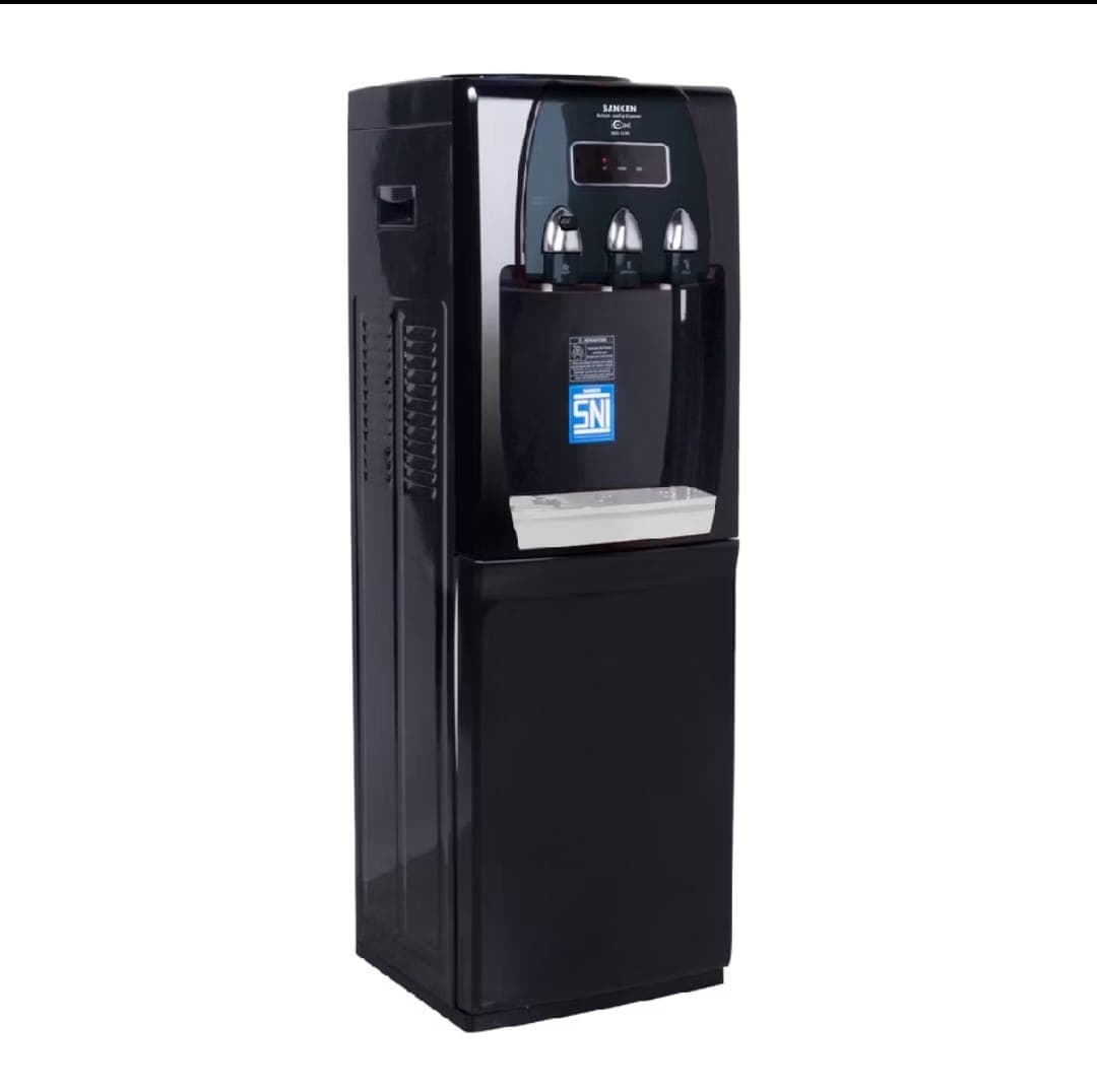 Sanken Dispenser Galon Bawah HWD-C523IC Black Bottom Loading - foto 1