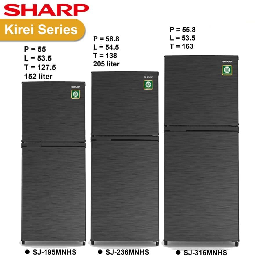 Sharp Kirei Series SJ-236MNHS - foto 1